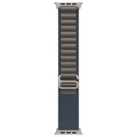 Apple Alpine Loop Band für die Apple Watch Series 1 bis 10 / SE / Ultra (2) (44/45/46/49 mm) - Größe L - Blau