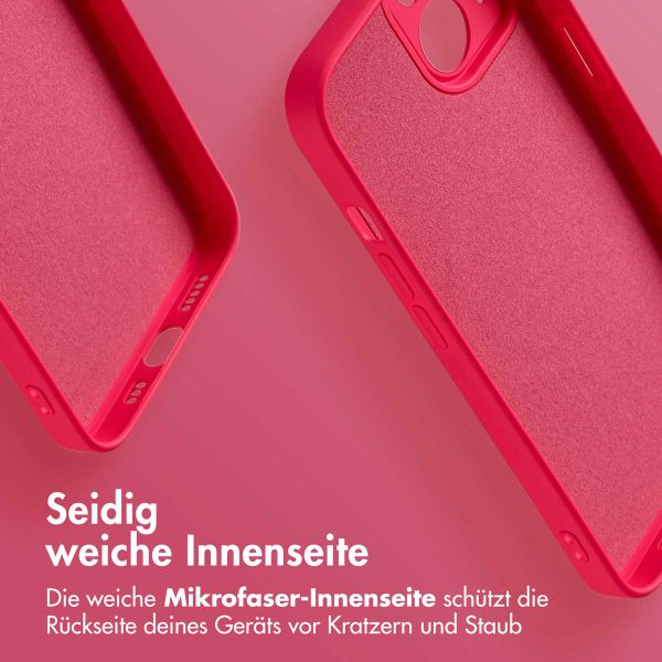 imoshion Color Back Cover mit MagSafe Apple iPhone 14 - Neon Pink
