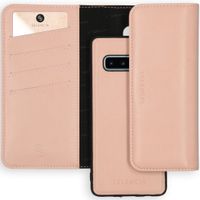 Selencia Clutch Klapphülle aus veganem Leder mit herausnehmbarem Case Galaxy S10