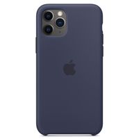 Apple Silikon-Case Midnight Blue für das Apple iPhone 11 Pro