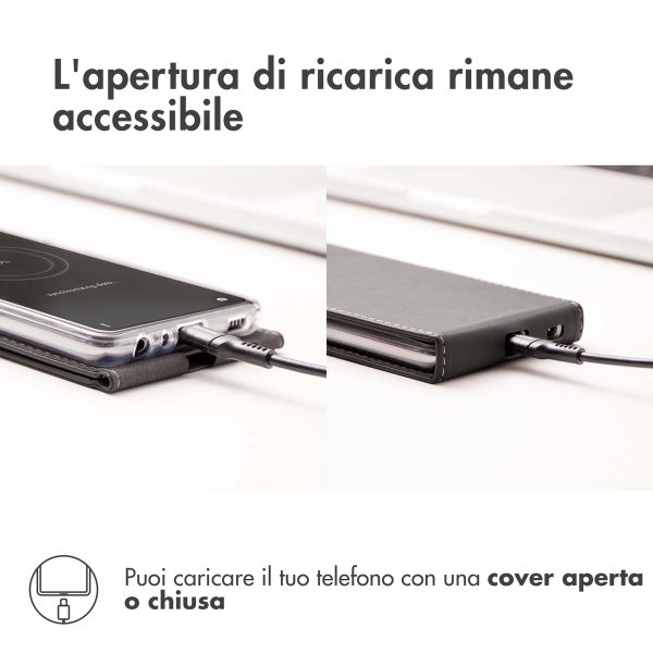 Accezz Flip Case Samsung Galaxy S23 - Schwarz