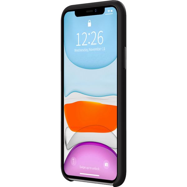 Valenta Luxe Leather Backcover für das iPhone 11 - Schwarz