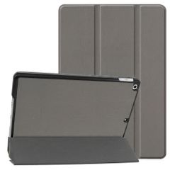imoshion Trifold Klapphülle Apple iPad 9 (2021) 10.2 Zoll / iPad 8 (2020) 10.2 Zoll / iPad 7 (2019) 10.2 Zoll - Grau