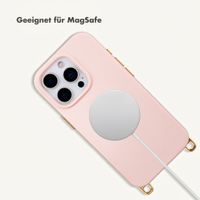 Selencia Rivièra Backcover mit MagSafe mit abnehmbaren Haken Apple iPhone 16 Pro Max - Sorbet Pink