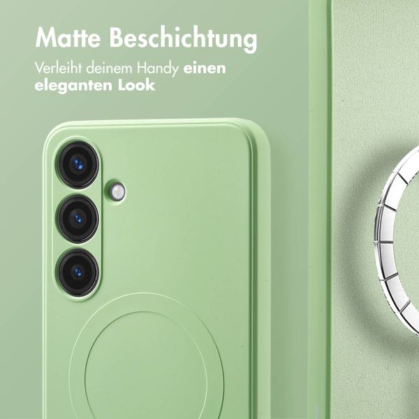 imoshion Color Back Cover mit MagSafe Samsung Galaxy S24 Plus - Grün