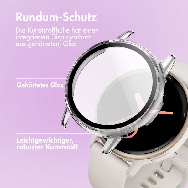 imoshion Full Cover Hard Case Garmin Vivoactive 5 - Transparent