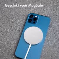 Accezz Wireless Charger USB-C - Drahtloses MagSafe und Qi2-Ladegerät - 1 Meter - Weiß