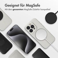 imoshion Color Back Cover mit MagSafe für das iPhone 15 Pro - Beige