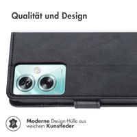 imoshion Luxuriöse Klapphülle Oppo A79 - Schwarz