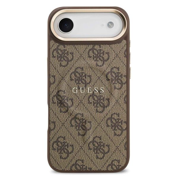Guess Classic 4G Logo Backcover MagSafe Apple iPhone Air - Braun