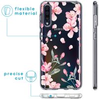 imoshion Design Hülle Samsung Galaxy A50 / A30s - Blume - Rosa