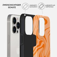 Burga Tough Back Cover für das iPhone 14 Pro Max - High Vibrations