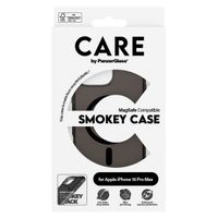 CARE by PanzerGlass Smokey Urban Combat Case MagSafe für das iPhone 16 Pro Max - Schwarz