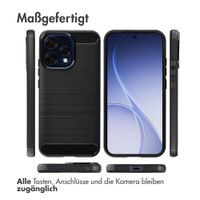 imoshion Brushed Back Cover Oppo Reno15 F (5G) - Schwarz