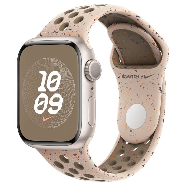 Apple Nike Sport Band für das Apple Watch Series 1 bis 9 / SE (38/40/41 mm) | Series 10 (42 mm) - Größe M/L - Desert Stone