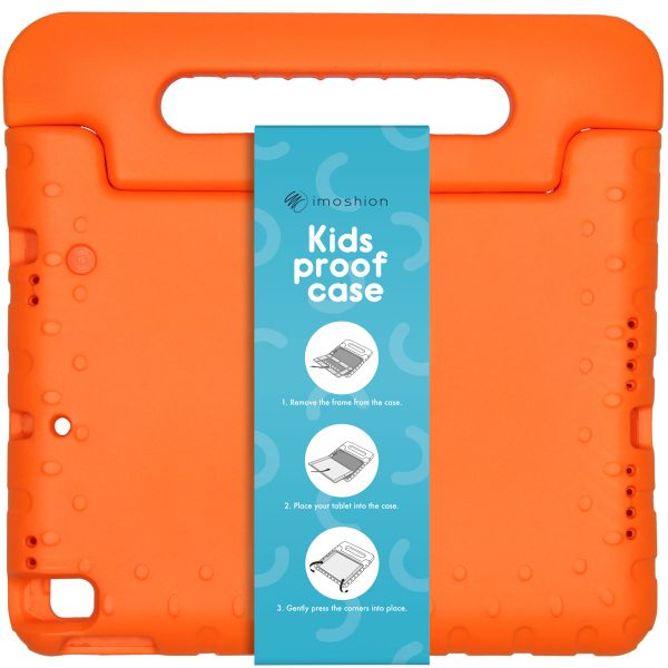 imoshion Schutzhülle mit Handgriff kindersicher für das Lenovo Tab P11 / P11 Plus - Orange