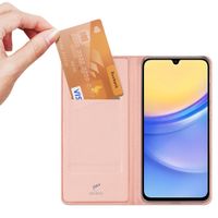 Dux Ducis Slim TPU Klapphülle für das Samsung Galaxy A16 (5G) - Rose Gold