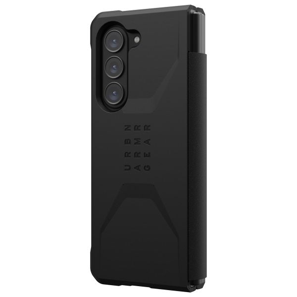 UAG Civilian Backcover für das Samsung Galaxy Z Fold 5 - Schwarz