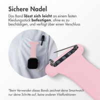 imoshion Pflegekräfte Silikonarmband für das  Apple Watch Series 1 t/m 11 / SE / Ultra (44/45/46/49 mm) - Rosa