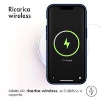 imoshion Carbon-Hülle Oppo Find X5 5G - Blau