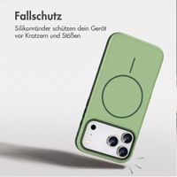 imoshion Color Backcover mit Thin MagSafe Ring Apple iPhone 17 Pro Max - Dunkelgrün