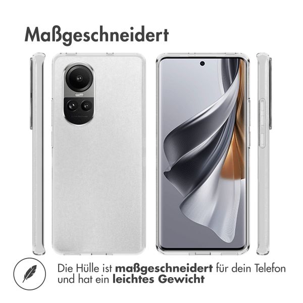 Accezz Clear TPU Backcover Oppo Reno 10 / 10 Pro - Transparent