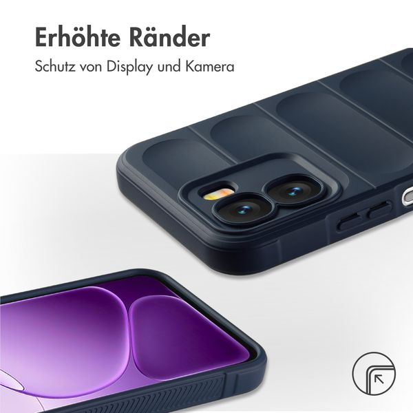 imoshion EasyGrip Backcover Oppo A6x (4G/5G) - Dunkelblau