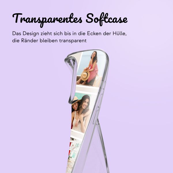 Personalisierte Hülle mit Filmrolle N°3 iPhone 13 - Transparent