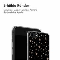 imoshion Design Hülle iPhone SE (2022 / 2020) / 8 / 7 - Stars Beige Reverse