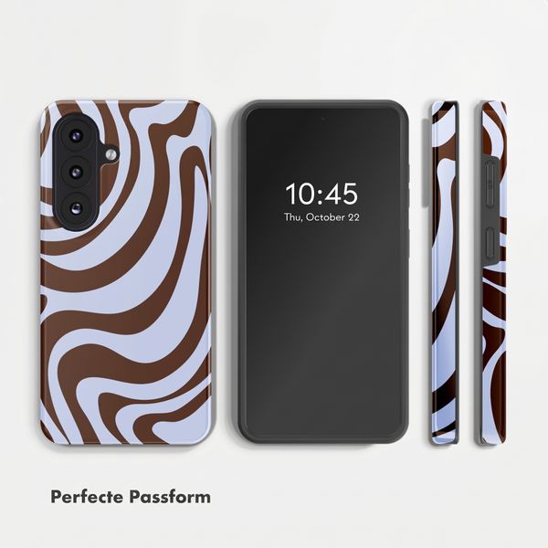 Selencia Vivid Rückabdeckung mit MagSafe Samsung Galaxy S26 - Dream Swirl Chocolate
