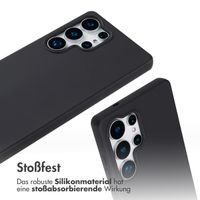 imoshion Silikonhülle mit Band für das Samsung Galaxy S25 Ultra - Schwarz