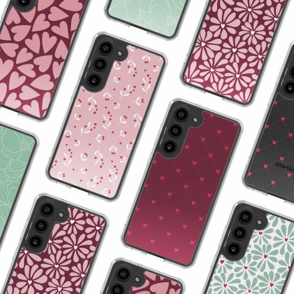 imoshion Design Hülle Samsung Galaxy S23 - Berries Blush