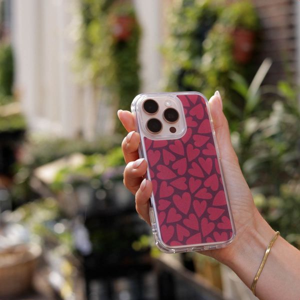 imoshion Design Hülle Apple iPhone SE (2022 / 2020) / 8 / 7 - Hearty Coral Dust