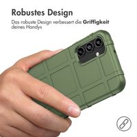 imoshion Rugged Shield Backcover für das Samsung Galaxy A15 (5G/4G) - Dunkelgrün