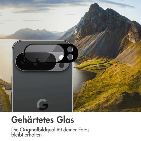 imoshion Kameraprotektor aus Glas 2er-Pack für das Google Pixel 10 Pro - Schwarz