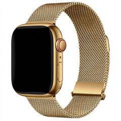 imoshion Mailändische Magnetarmband für Apple Watch | 44/45/46/49 mm - Gold