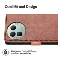 imoshion Luxuriöse Klapphülle Realme GT 8 Pro - Braun