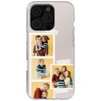 Personalisierte Hülle mit Filmrolle N°1 Apple iPhone 16 Pro Max - Transparent