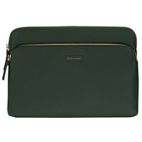 dbramante1928 ﻿Paris+ Sleeve - Laptop Hülle 14 Zoll - Laptop Sleeve - Echtes Leder - MacBook Pro 14 Zoll - Evergreen