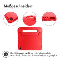 imoshion Hülle mit Handgriff kindersicher Galaxy Tab A7 Lite - Rot