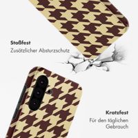 Selencia Vivid Back Cover Samsung Galaxy A36 / A56 - Pied-de-Poule