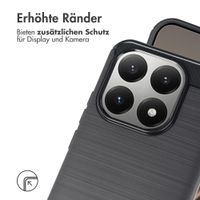 imoshion Brushed Back Cover Xiaomi 15T - Schwarz