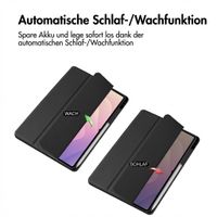 imoshion Trifold Hardcase Klapphülle Samsung Galaxy Tab S11 Ultra - Schwarz