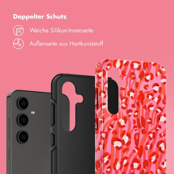 Selencia Vivid Back Cover Samsung Galaxy S24 FE - Wild Spots Lipstick