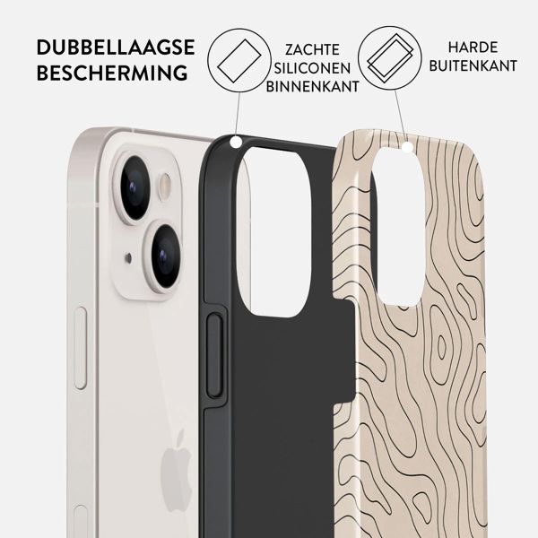 Burga Tough Back Cover für das iPhone 14 - Wild Terrain