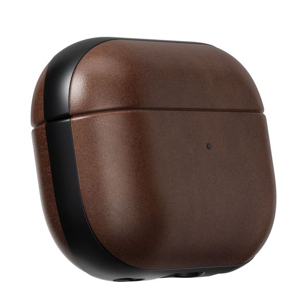 Nomad Horween Leather Case für das Apple AirPods Pro 2 - Rustic Brown