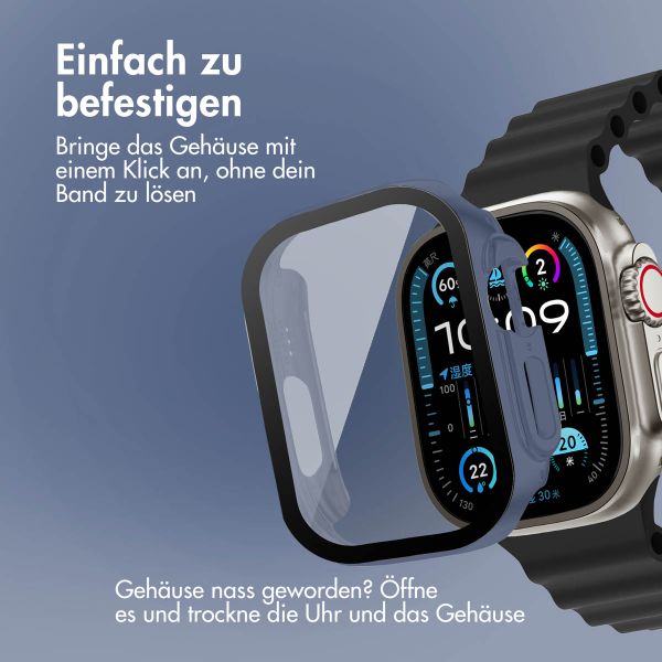 imoshion Full Cover Hard Case für das Apple Watch Ultra / Ultra 2 - 49 mm - Dunkelblau