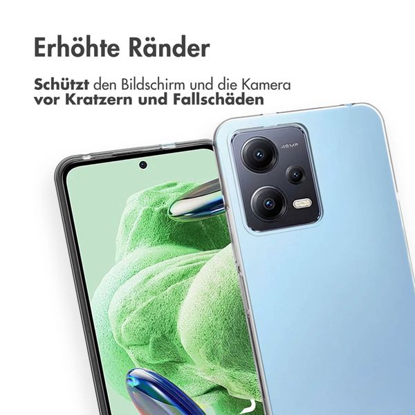 Accezz Clear TPU Backcover Xiaomi Redmi Note 12 (4G) - Transparent