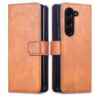 imoshion Luxuriöse Klapphülle für das Samsung Galaxy Z Fold 6 - Braun