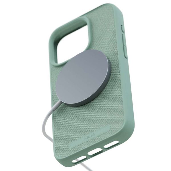 Njorð Collections Fabric MagSafe Case für das iPhone 15 Pro - Turquoise